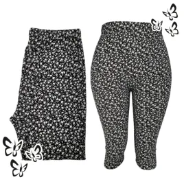 piekne-leginsy-3-4-rybaczki-kwieciste-elastyczne-wysoki-stan-40-42-l-xl
