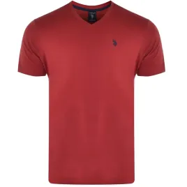 t-shirt-meski-u-s-polo-assn-logo-us16467-red
