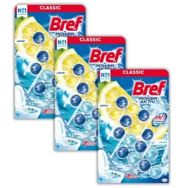 3x-kostki-toaletowe-zawieszki-bref-power-aktiv-cytryna-morska-bryza-12x50g