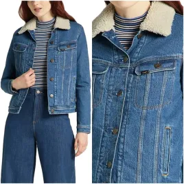 damska-kurtka-jeansowa-lee-sherpa-rider-xs
