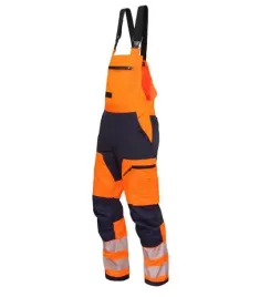 elastycze-spodnie-robocze-ogrodniczki-stretch-bosafety-mashup-odblaskowe