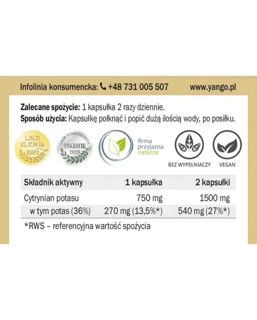 potas-forma-organiczna-yango-90-kapsulek
