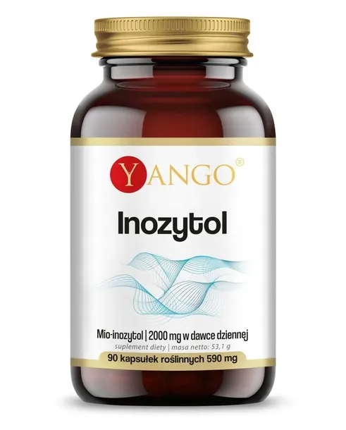 Inozytol - Yango - 90 kaps. - Kontrola Glukozy
