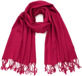 szal-simply-classic-bordowy-or-zywe-kolory-sz18636