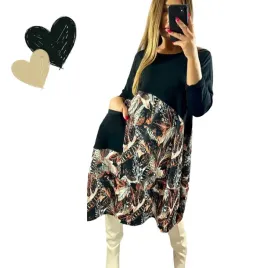 sukienka-dresowa-ozdobnym-dolem-dlugi-rekaw-kieszen-piora-48-50-4xl-5xl