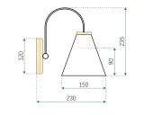 lampa-pojedyncza-kinkiet-scienny-forest-black-kolor-czarny