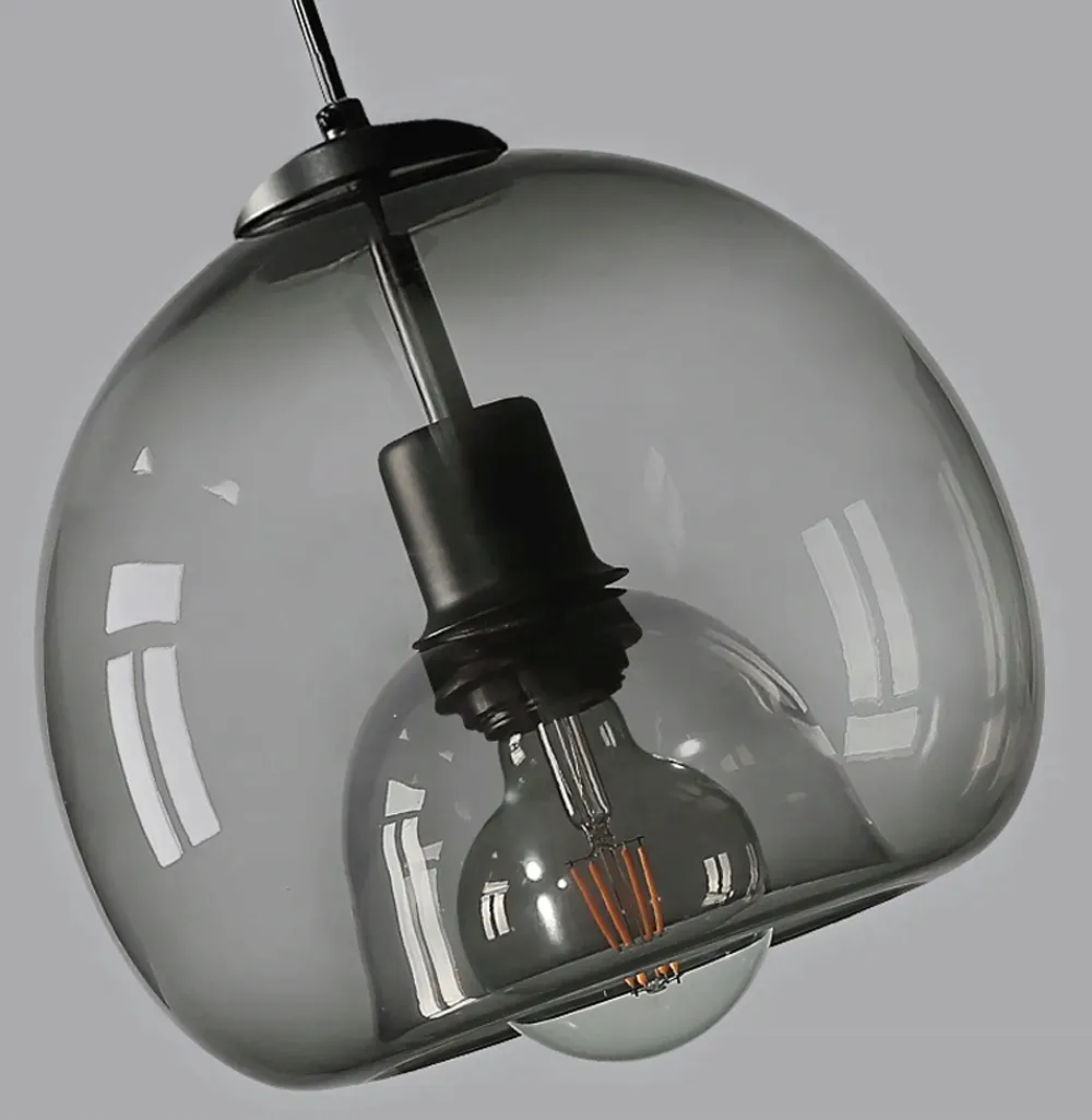 lampa-wiszaca-sufitowa-zyrandol-e27-szklana-szara-stan-nowy