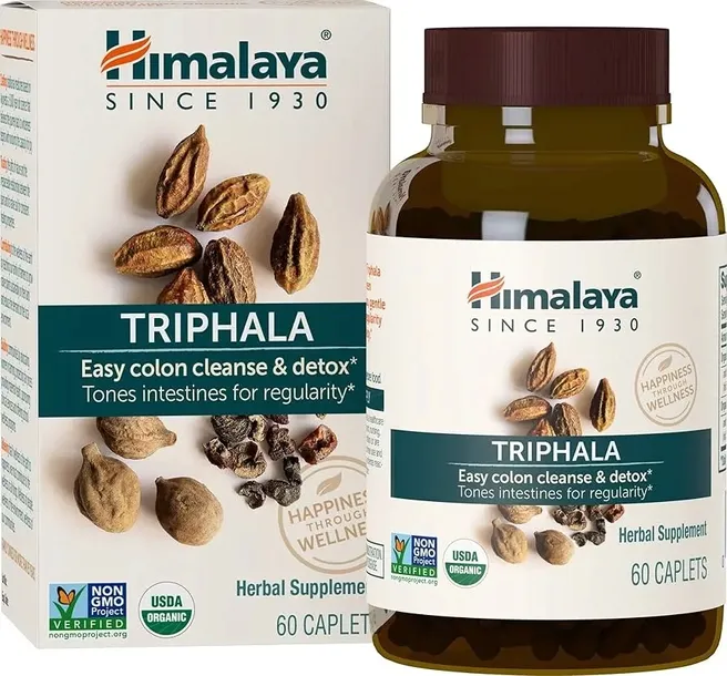 Himalaya ORGANIC TRIPHALA 60 tab. ZDROWE JELITA