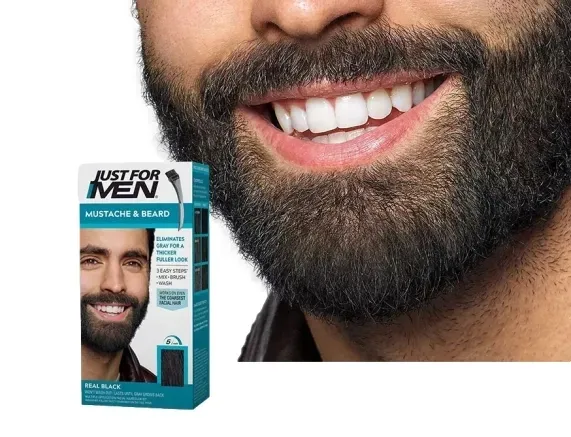 M55 - Czarny - Just For Men Farba do Brody przywraca naturalny kolor