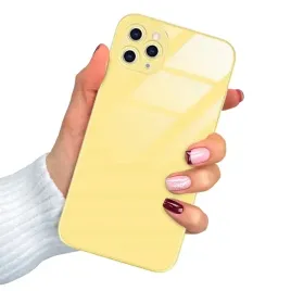etui-do-iphone-11-pro-max-obudowa-premium-case-zolte-szklane-yellow-glass