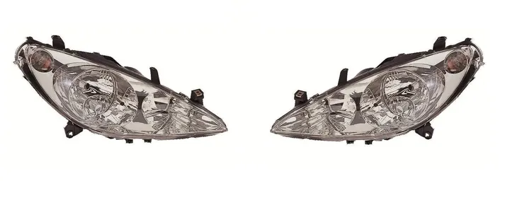 REFLEKTORY PEUGEOT 307 2001-2005 KOMPLET L+R