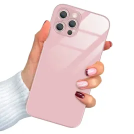 etui-do-iphone-12-pro-max-obudowa-premium-case-rozowe-szklane-pink-glass