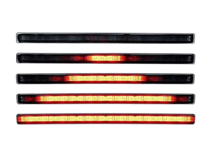 TRZECIE ŚWIATŁO STOP AUDI A4 B6 DYNAMICZNE CIEMNE