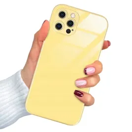 etui-do-iphone-12-pro-obudowa-premium-case-zolte-szklane-yellow-glass