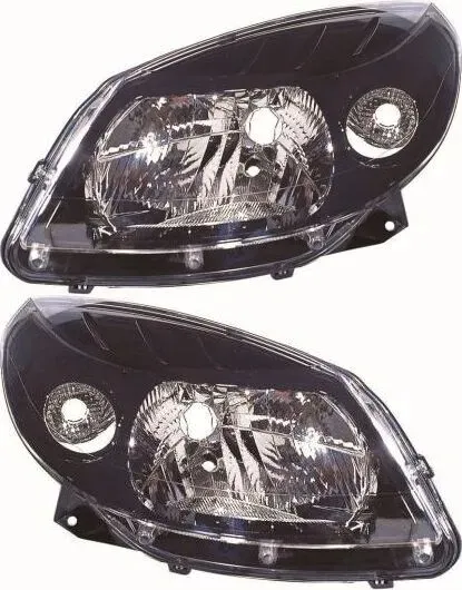 REFLEKTORY LAMPY DACIA SANDERO 08- KPL L+P