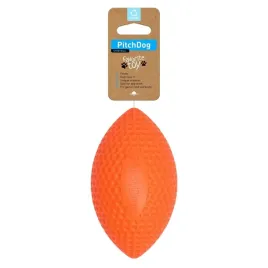 pitchdog-zabawka-dla-psa-pilka-rugny-jajowata-pomaranczowa-14x9cm