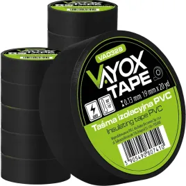 10x-tasma-izolacyjna-czarna-mocna-wodoodporna-pcv-0-13x19mm-182m-vayox