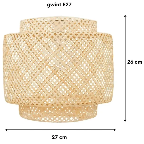 klosz-bambusowy-maly-boho-28cm-th36-kolor-brazowy