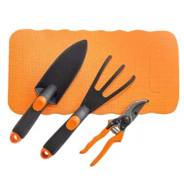 zestaw-4-czesci-narzedzi-ogrodniczych-lopatka-grabki-sekator-mata-ochronna