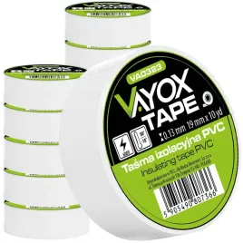 10x-tasma-izolacyjna-biala-mocna-gruba-wodoodporna-pcv-0-13x19mm-91m-vayox