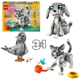 lego-creator-3w1-psotny-kot-pies-golab-ruchome-czesci-zwierzatka-31163