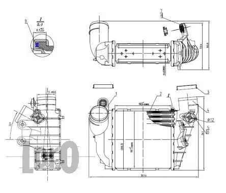 intercooler-audi-1-9-tdi-1-8-t-waga-z-opakowaniem-11-kg