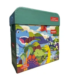 hahowa-planeta-dinozaurow-puzzle-105el-torebka-i-kuferek-w-jednym