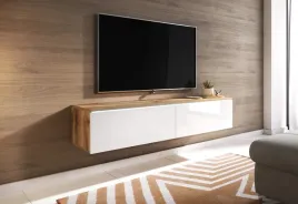 szafka-rtv-lowboard-d-140cm-dab-wotan-bialy-polysk