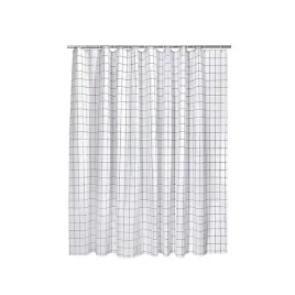zaslona-prysznicowa-180x180cm-biala-we-wzory-w-kratke-z-haczykami-peva