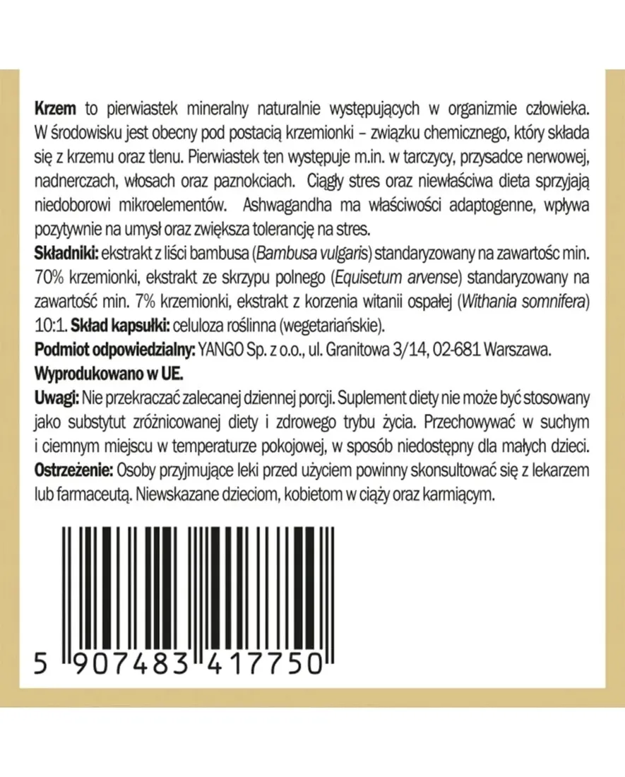 krzem-complex-yango-100-kaps-bambus-przeznaczenie-uniwersalne