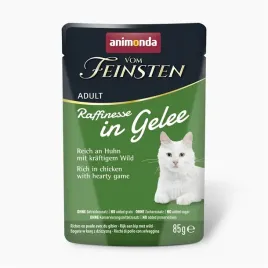 karma-mokra-dla-kota-animonda-vom-feinsten-raffinesse-kurczak-dziczyzna-85g