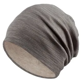 czapka-meska-cienka-beanie-smerfetka-brazowa