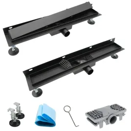odplyw-przyscienny-czarny-50-cm-suchy-syfon-2w1-gleboki-osadnik