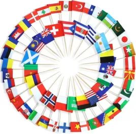 flagi-wykalaczki-100x-dekoracja-ciast-deserow-zestaw-flag-maszt-uroczystosc