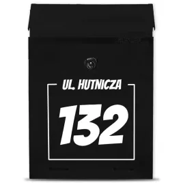 czarna-matowa-skrzynka-pocztowa-personalizowany-na-brame-personalizowane