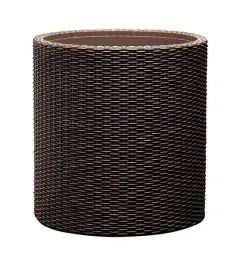 donica-okragla-cylindryczna-rattan-do-ogrodu-28-cm