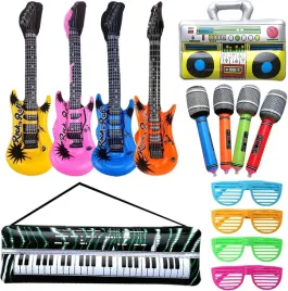 nadmuchiwane-gitary-14x-akcesoria-okulary-boombox-mikrofon-stroj-przebranie