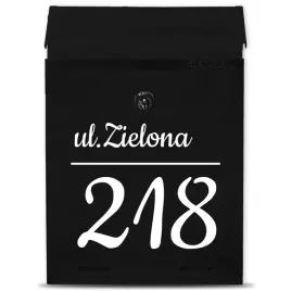 czarna-matowa-skrzynka-pocztowa-personalizowany-na-brame-personalizowane