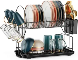 ociekacz-do-naczyn-2-poziomy-na-blat-zlew-suszarka-kuchenna-taca-ociekowa