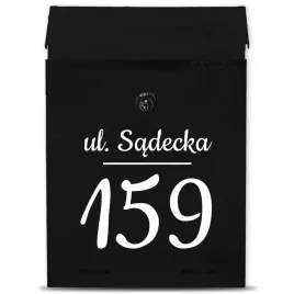 czarna-matowa-skrzynka-pocztowa-personalizowany-na-ogrodzenie-personal-wz