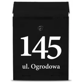 czarna-matowa-skrzynka-pocztowa-personalizowany-na-ogrodzenie-personal-wz