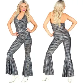 stroj-przebranie-damskie-lata-70-80-sukienka-disco-retro-vintage-kostium-l