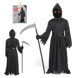 kostium-przebranie-stroj-halloween-zniwiarz-kosa-peleryna-plaszcz-swiecacy
