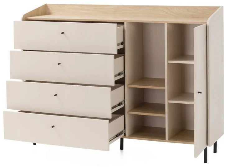 komoda-galaxy-7-eukaliptus-dab-baltic-dune-kolor-mebla-odcienie-zieleni-wielokolorowy