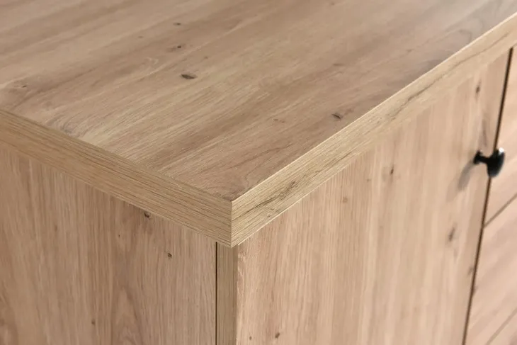 witryna-3-devon-dab-artisan-czarny-mat-marka-meble-noka