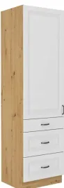szafka-kuchenna-wysoka-otto-60-dks-210-3s-1f-artisan-bialy