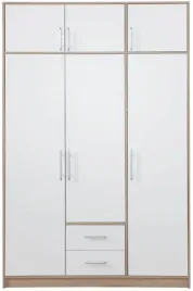 szafa-grenada-2-z-nadstawka-dab-sonoma-bialy-lux