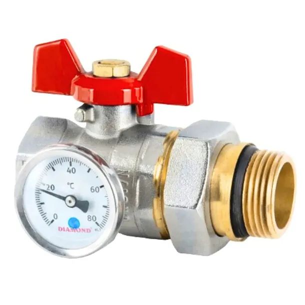 zawor-kulowy-ze-srubunkiem-1-cal-motylek-dn-25-z-termometrem-kulowy-kurek-kod-producenta-art-3131t-25-cz