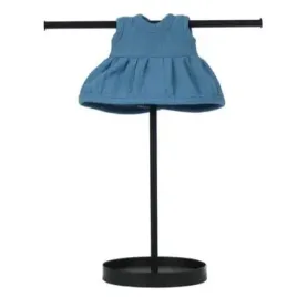 ubranko-sukienka-muslinowa-dla-lalki-miniland-21-cm-denim-blue
