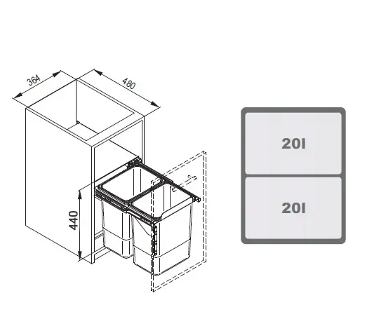 kosz-do-segregacji-jc602-stan-nowy